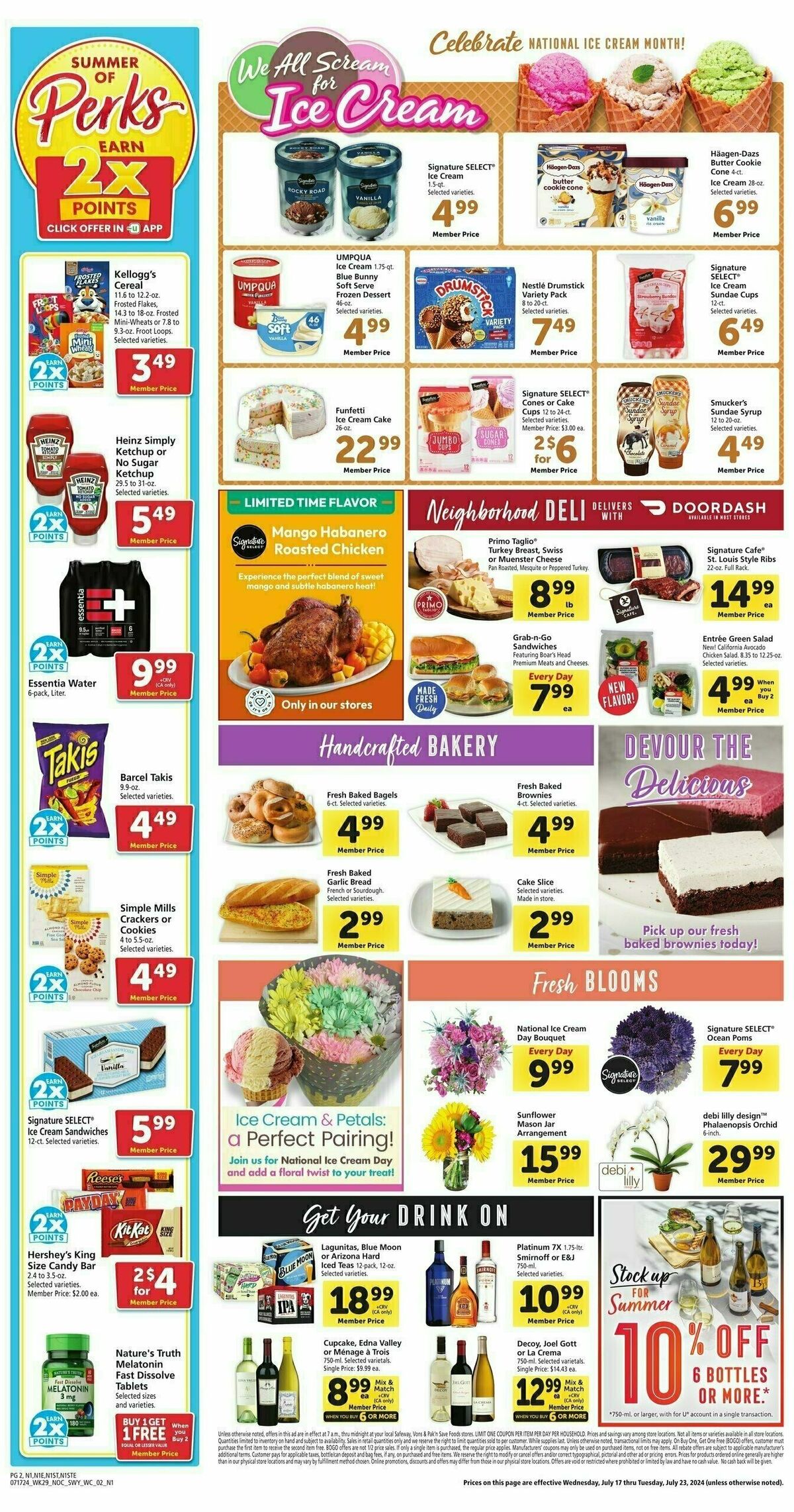 Safeway Weekly Ad from July 17