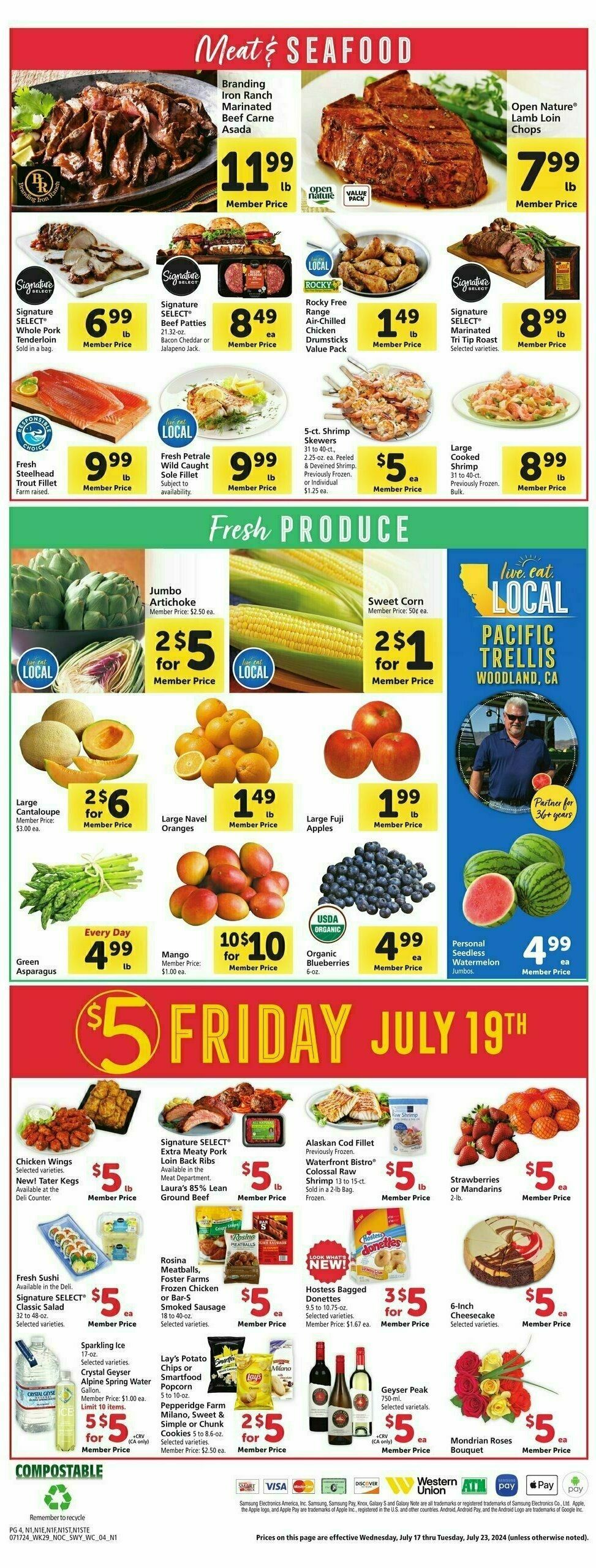 Safeway Weekly Ad from July 17