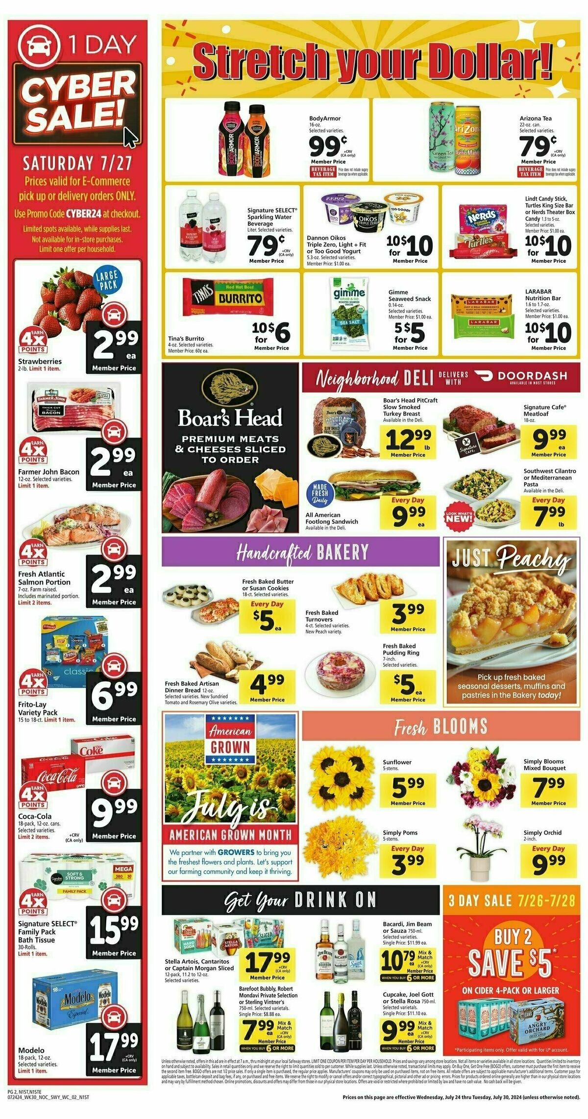 Safeway Weekly Ad from July 24