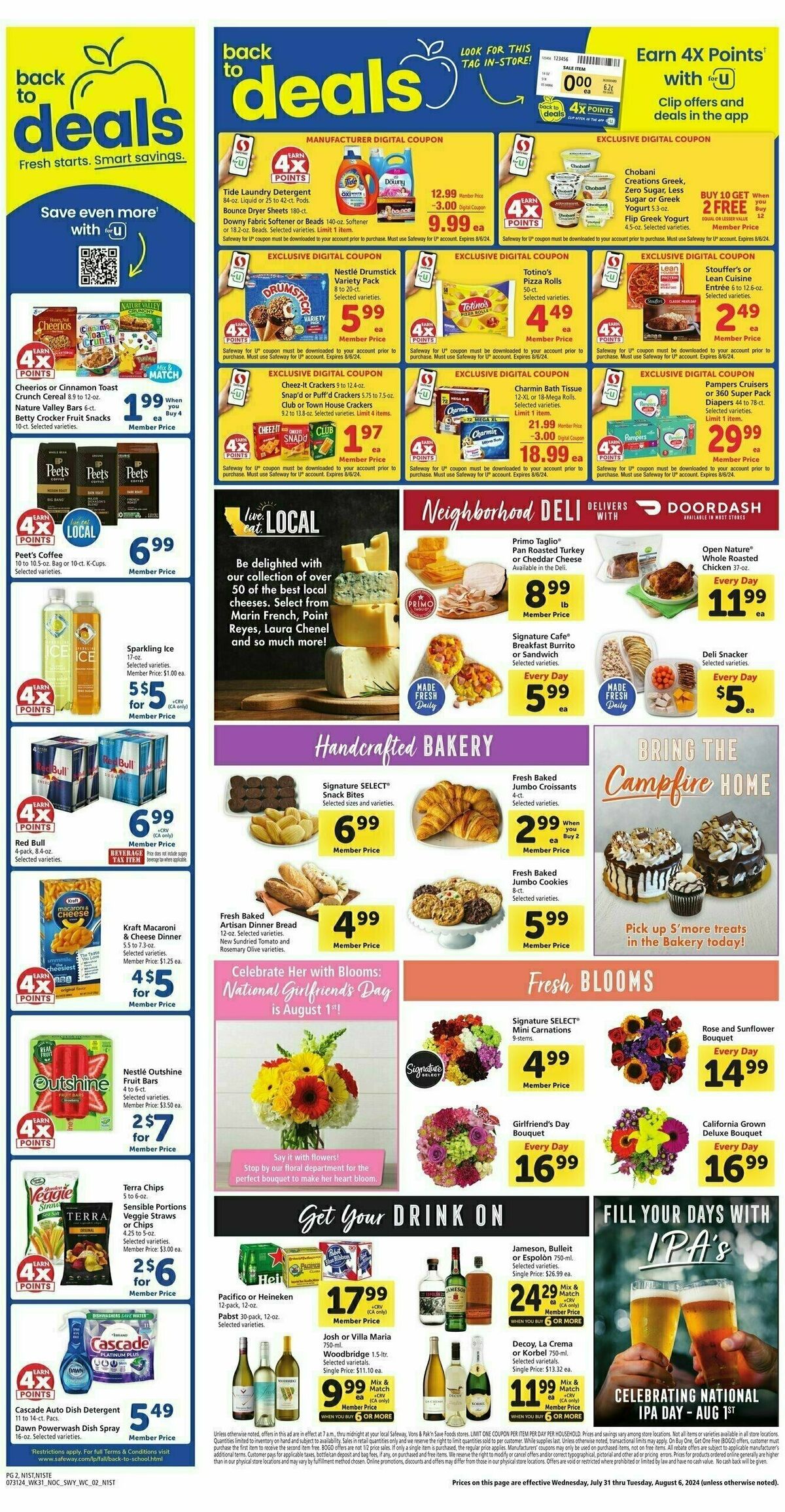 Safeway Weekly Ad from July 31