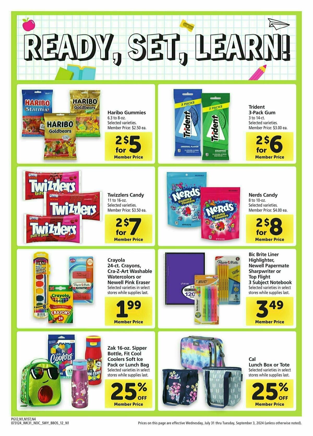 Safeway Big Book of Savings Weekly Ad from July 31