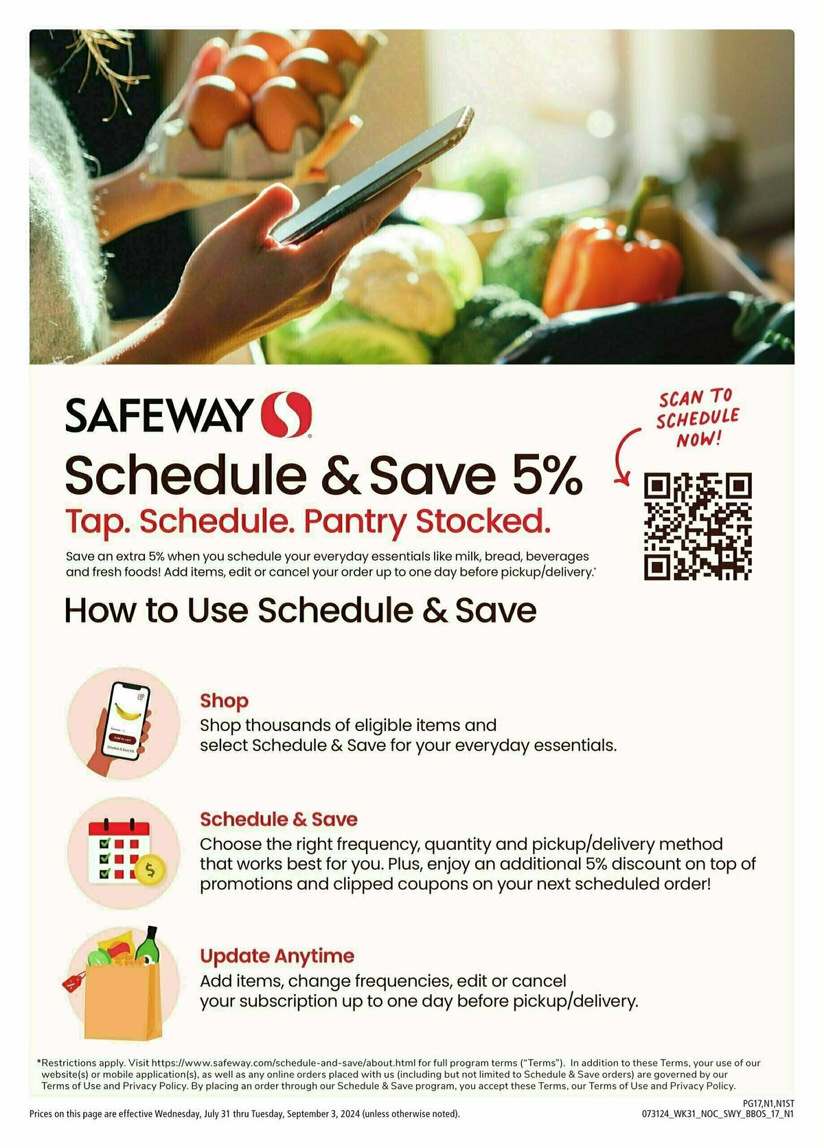 Safeway Big Book of Savings Weekly Ad from July 31