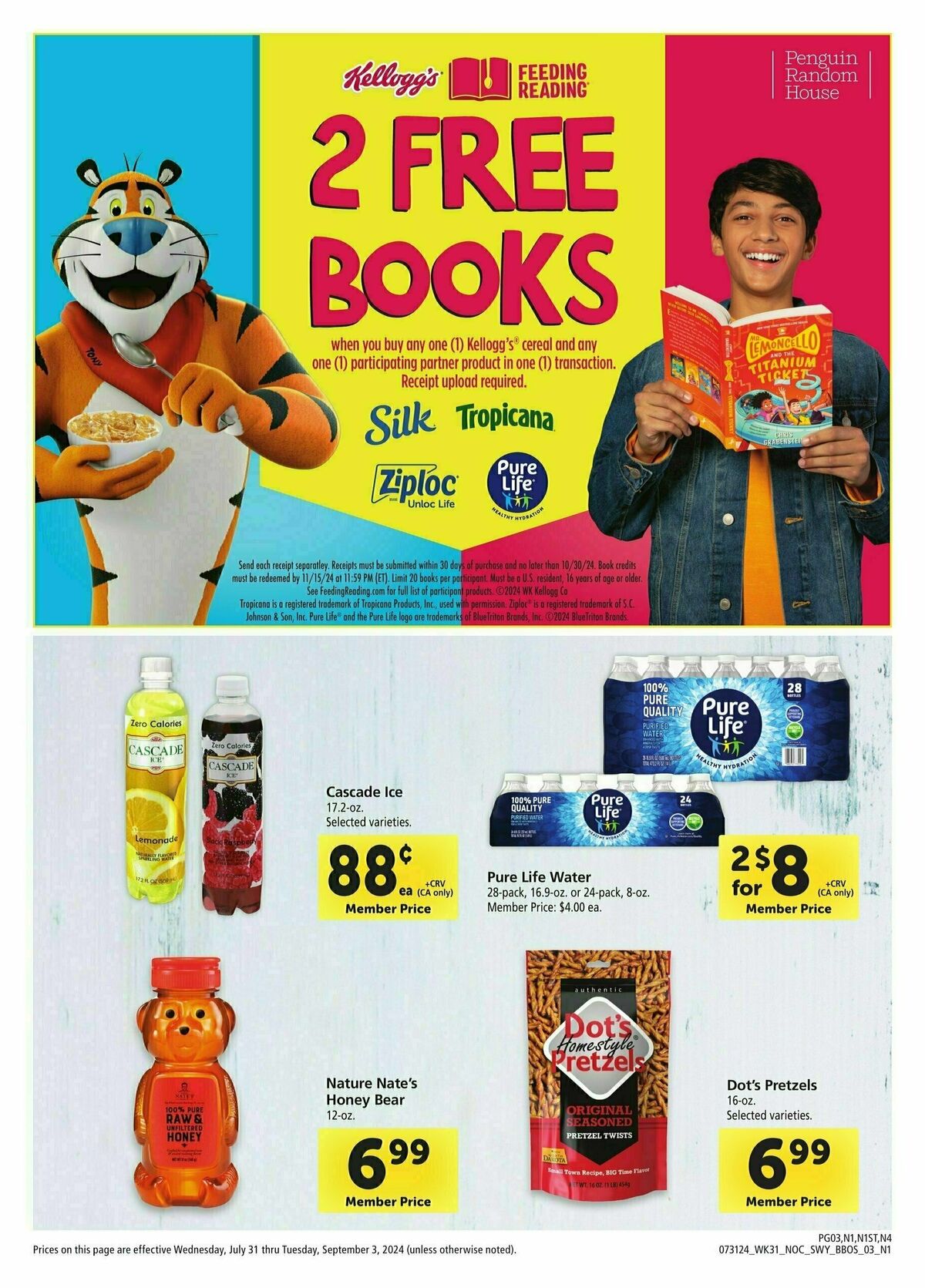 Safeway Big Book of Savings Weekly Ad from July 31