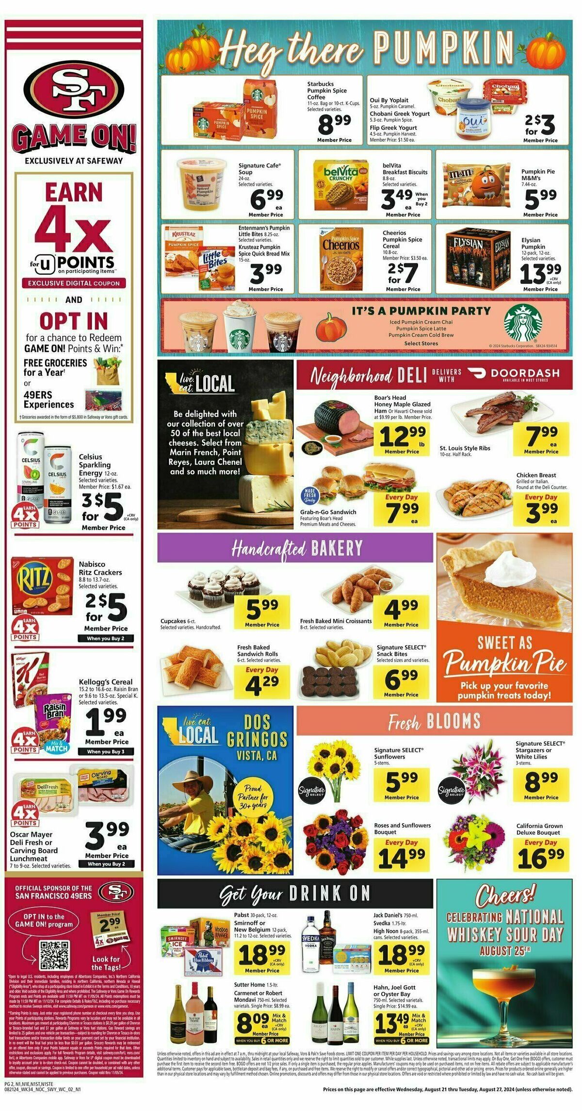 Safeway Weekly Ad from August 21