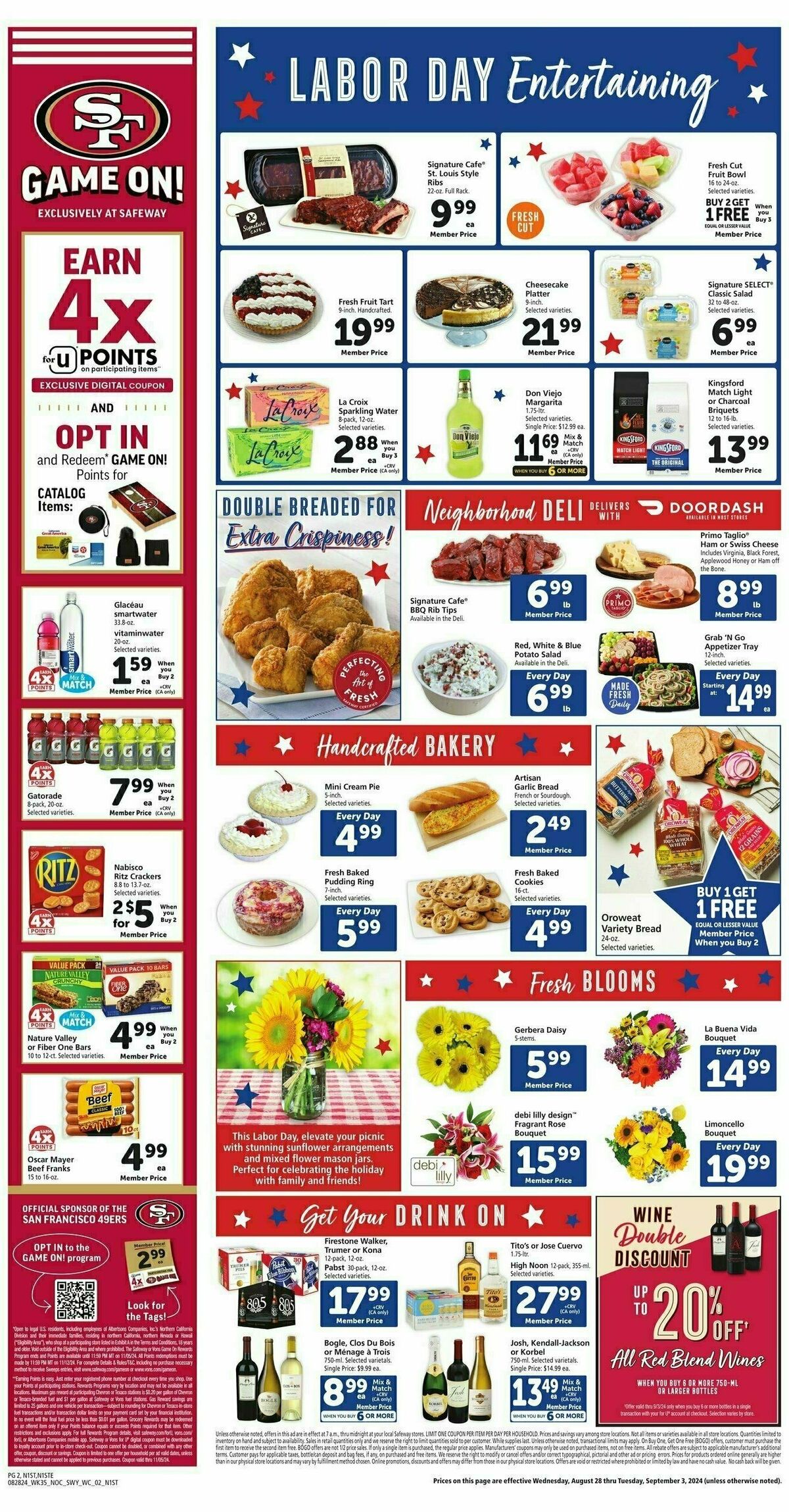 Safeway Weekly Ad from August 28