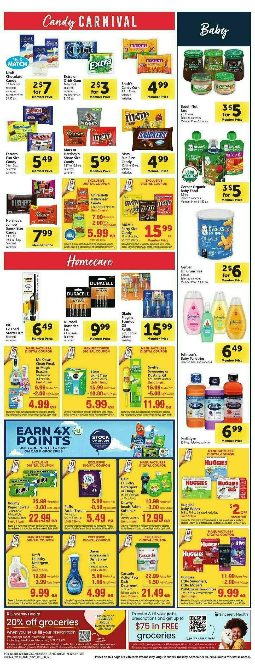 Safeway Weekly Ad from September 4