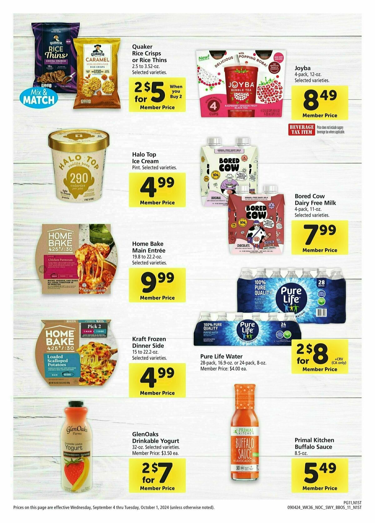 Safeway Big Book of Savings Weekly Ad from September 4