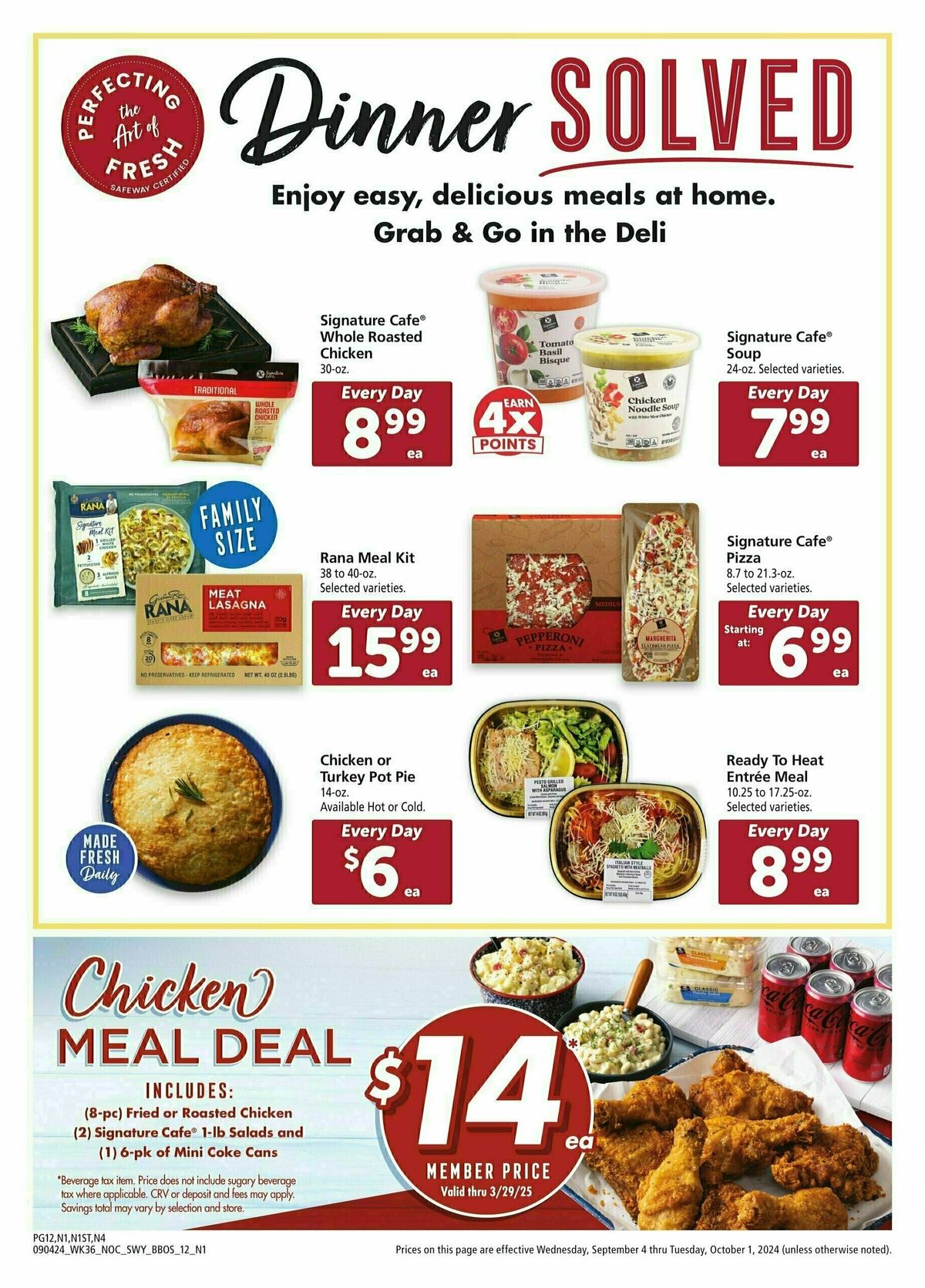 Safeway Big Book of Savings Weekly Ad from September 4