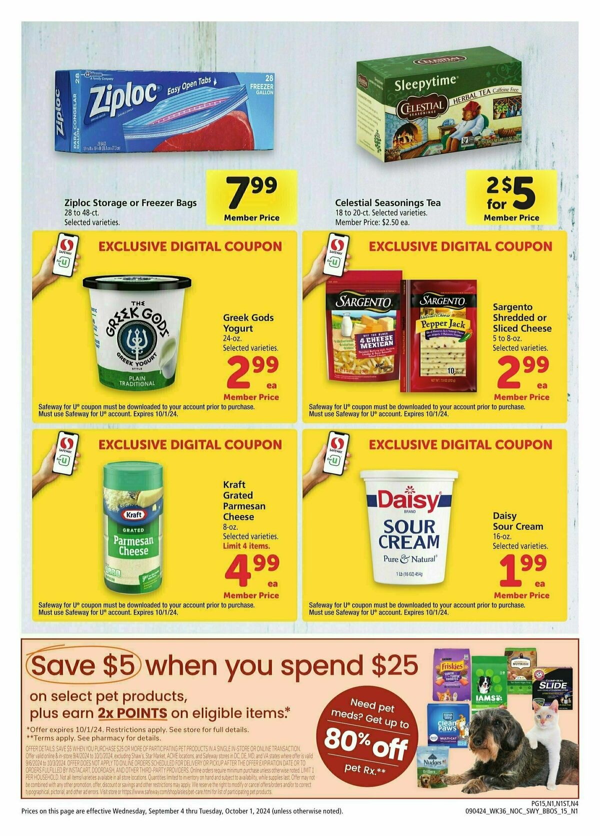 Safeway Big Book of Savings Weekly Ad from September 4