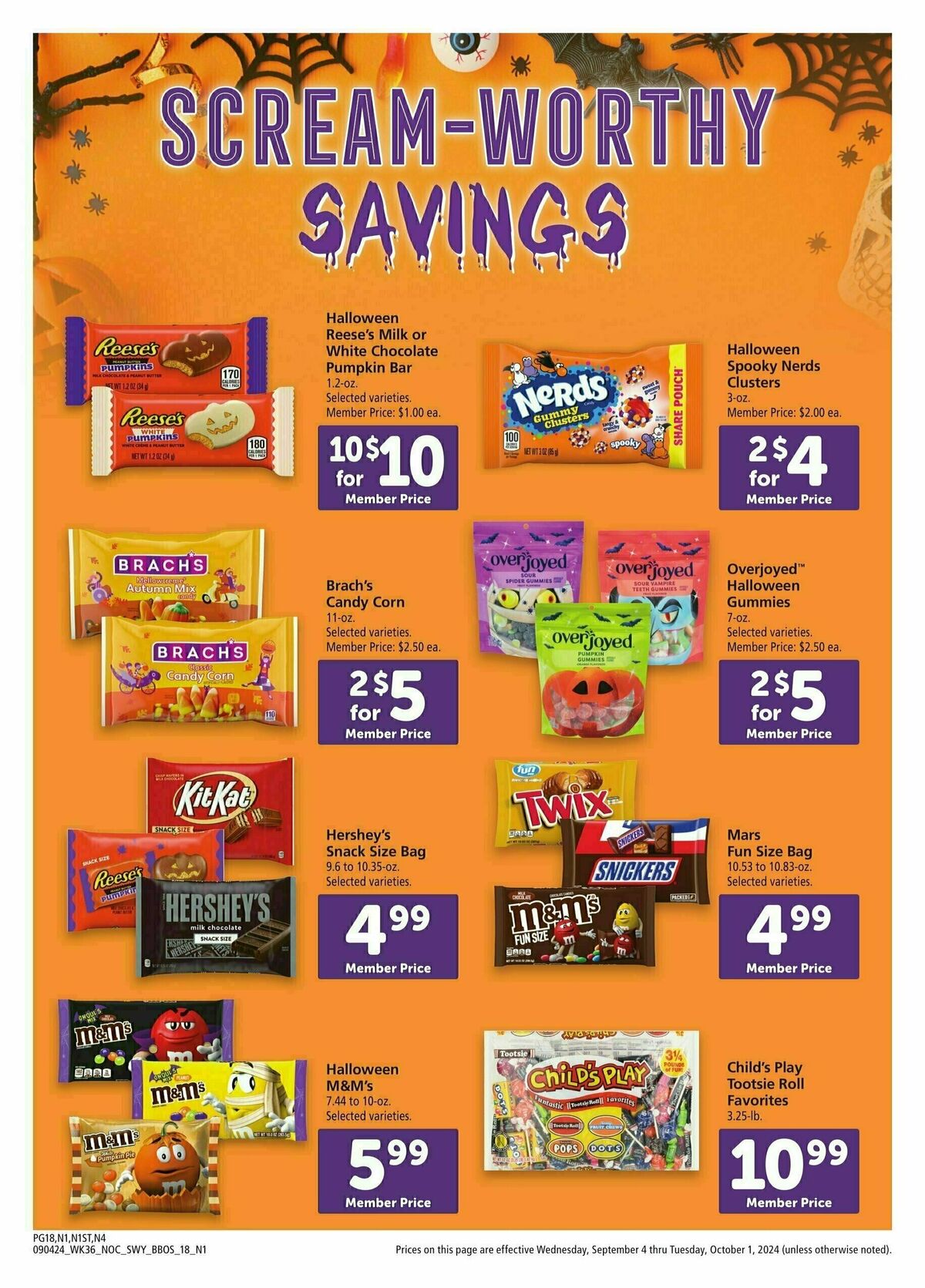 Safeway Big Book of Savings Weekly Ad from September 4