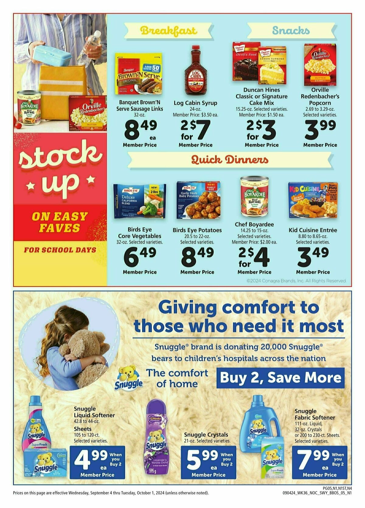 Safeway Big Book of Savings Weekly Ad from September 4