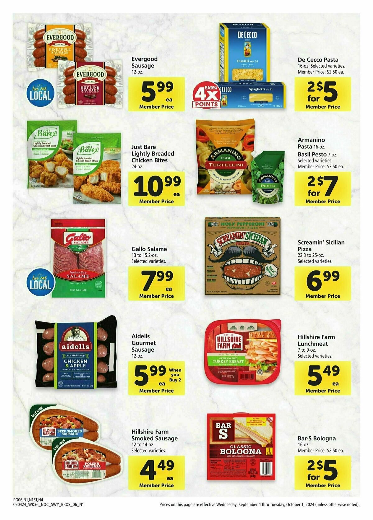 Safeway Big Book of Savings Weekly Ad from September 4