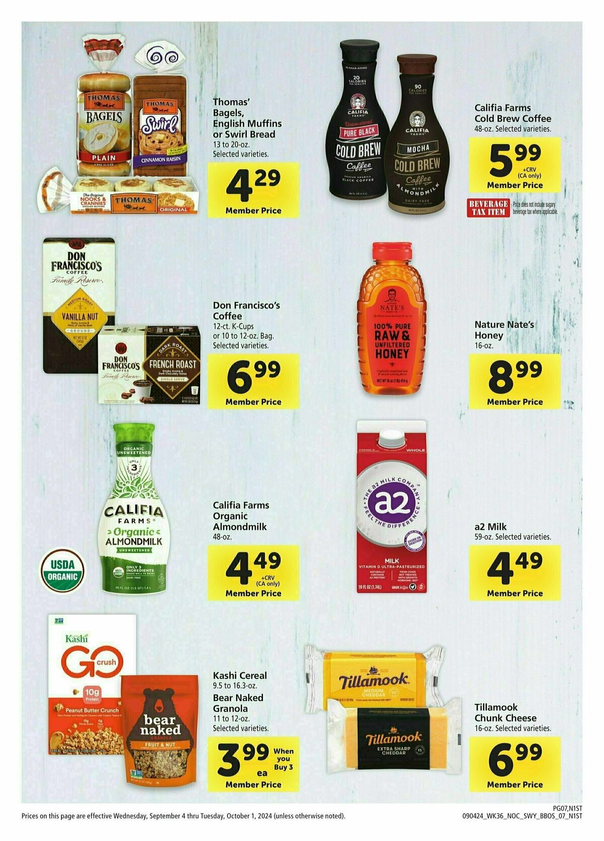 Safeway Big Book of Savings Weekly Ad from September 4