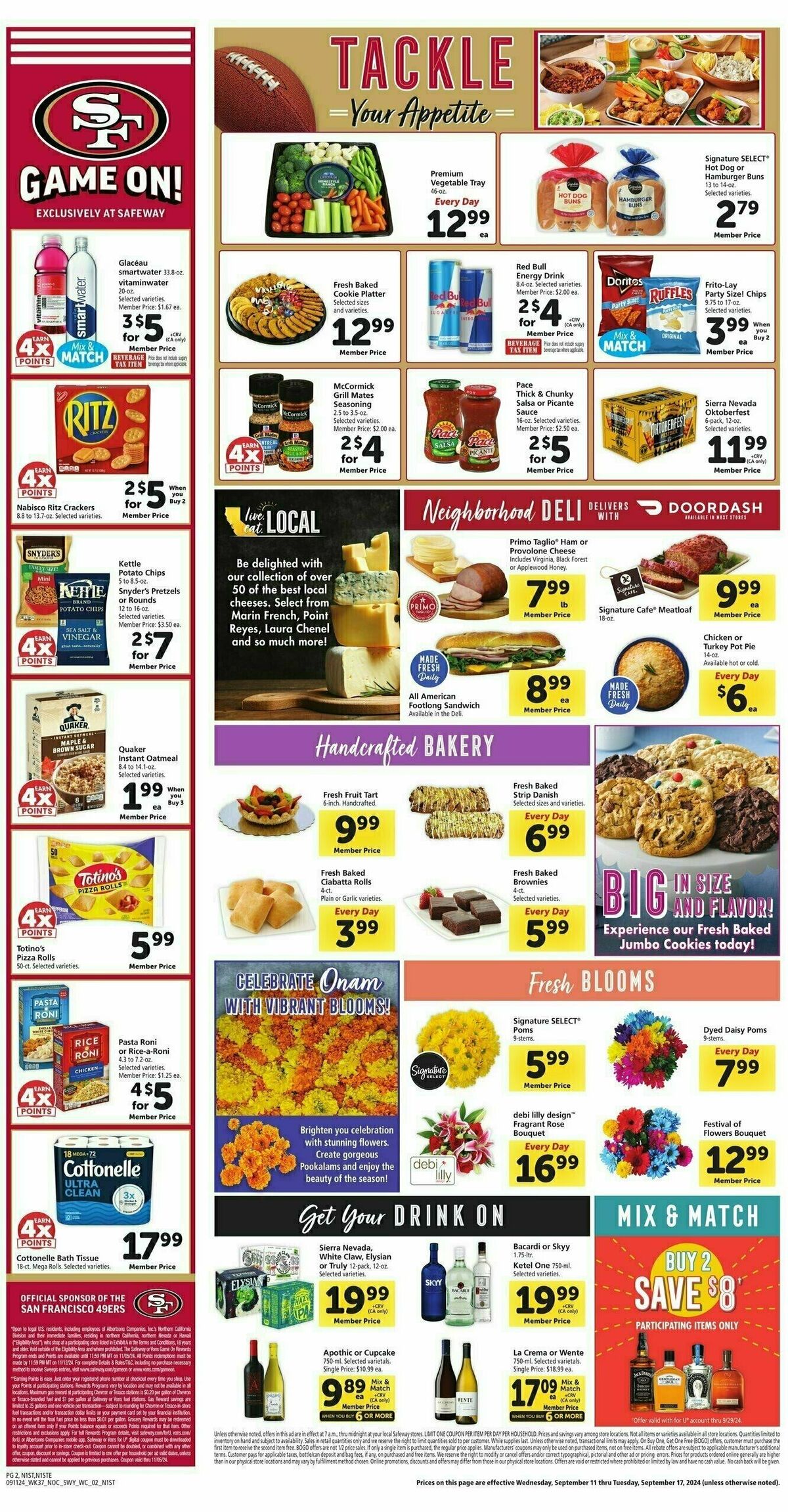 Safeway Weekly Ad from September 11