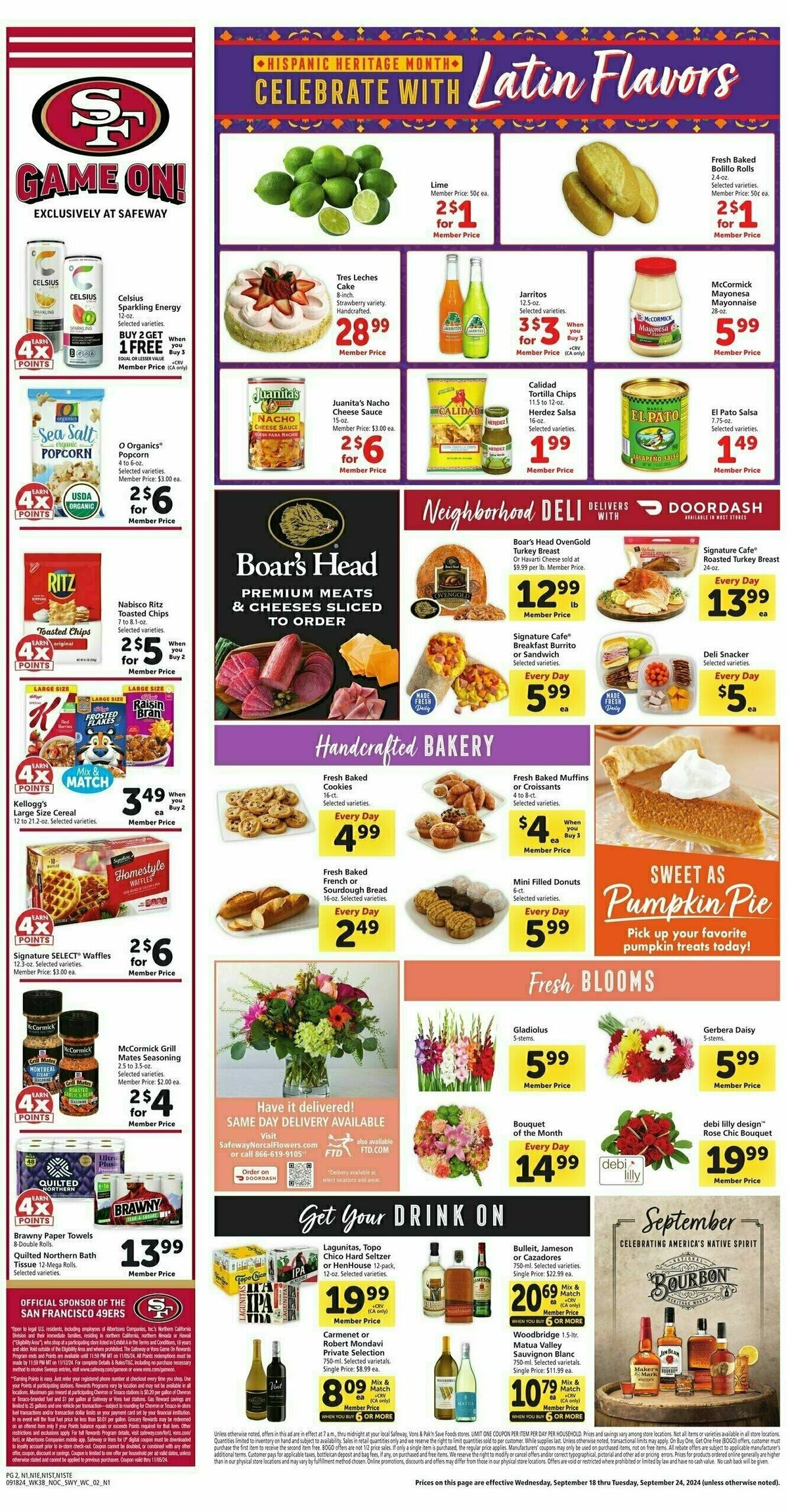 Safeway Weekly Ad from September 18