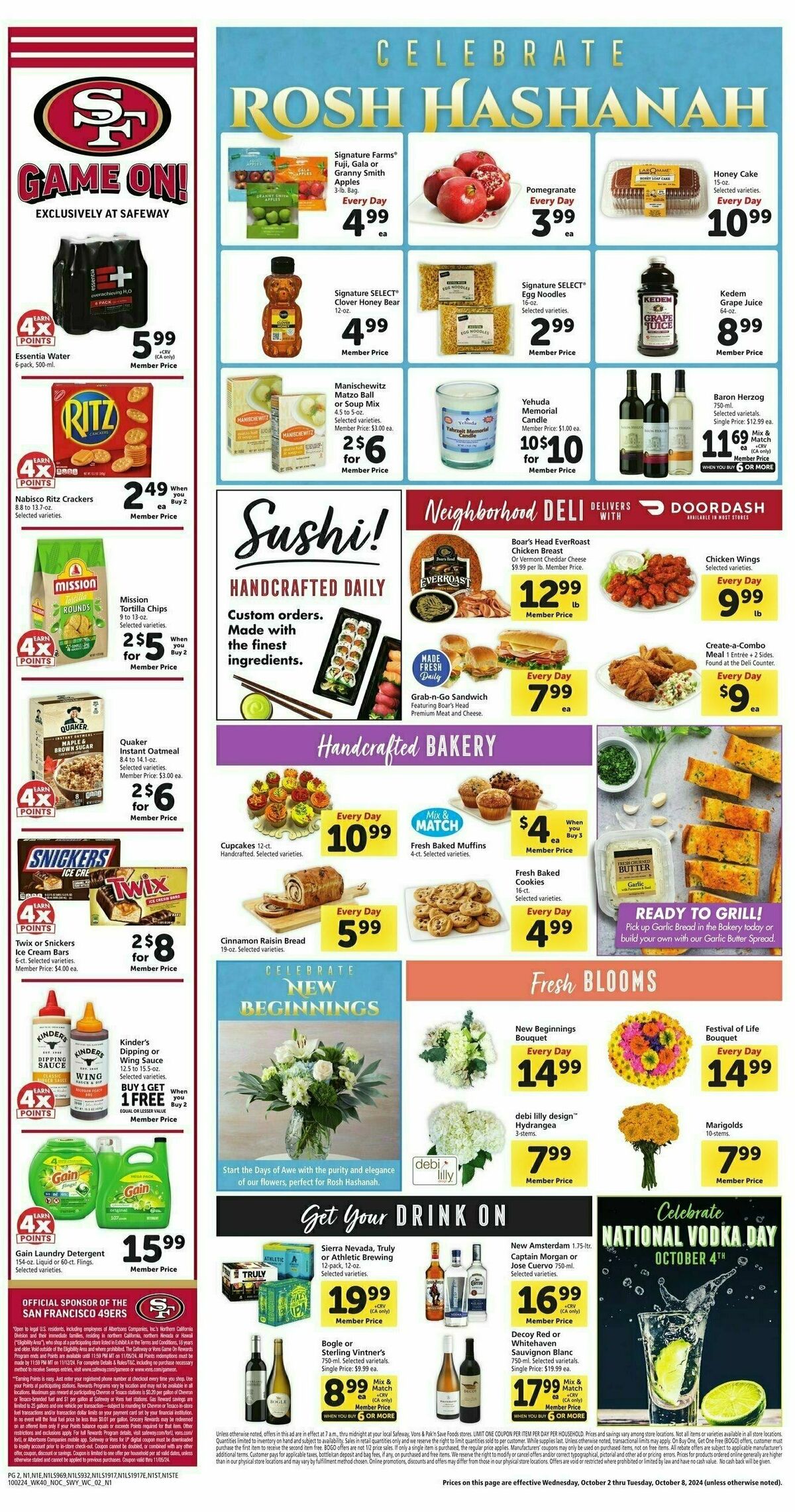 Safeway Weekly Ad from October 2