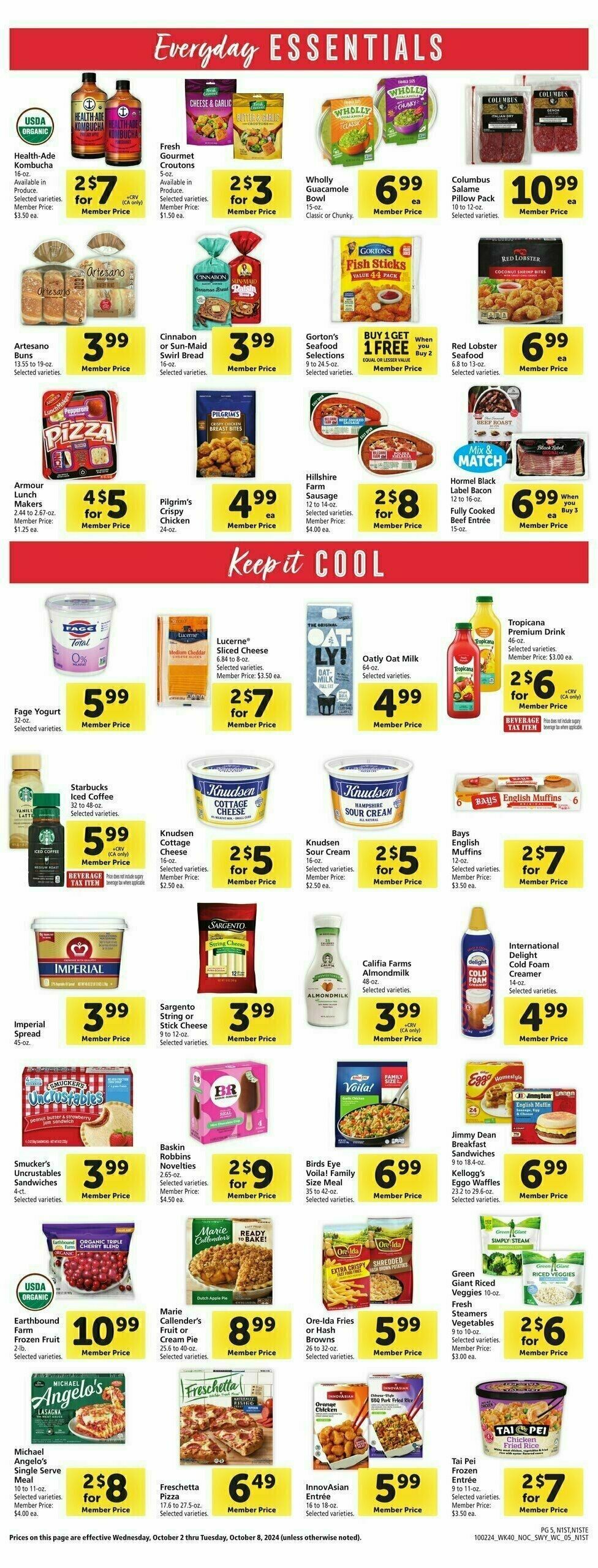 Safeway Weekly Ad from October 2