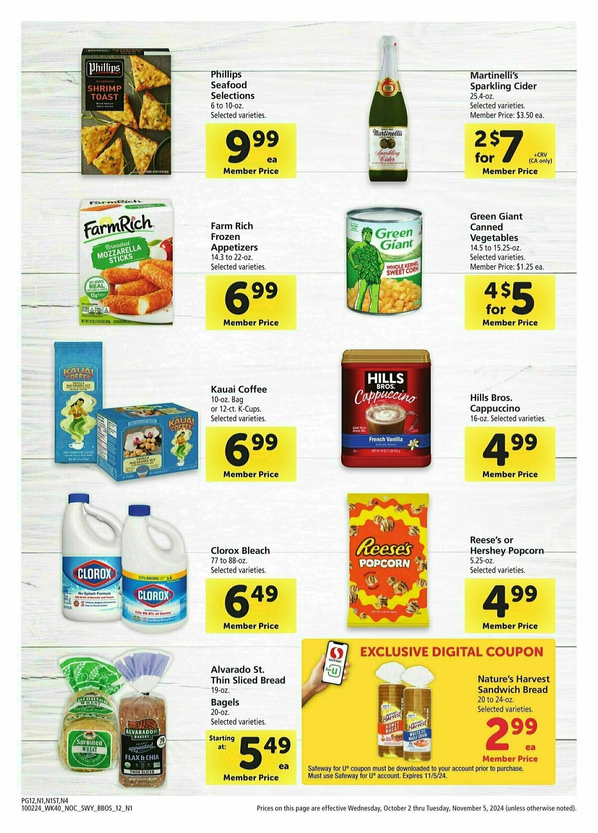 Safeway Big Book of Savings Weekly Ad from October 2