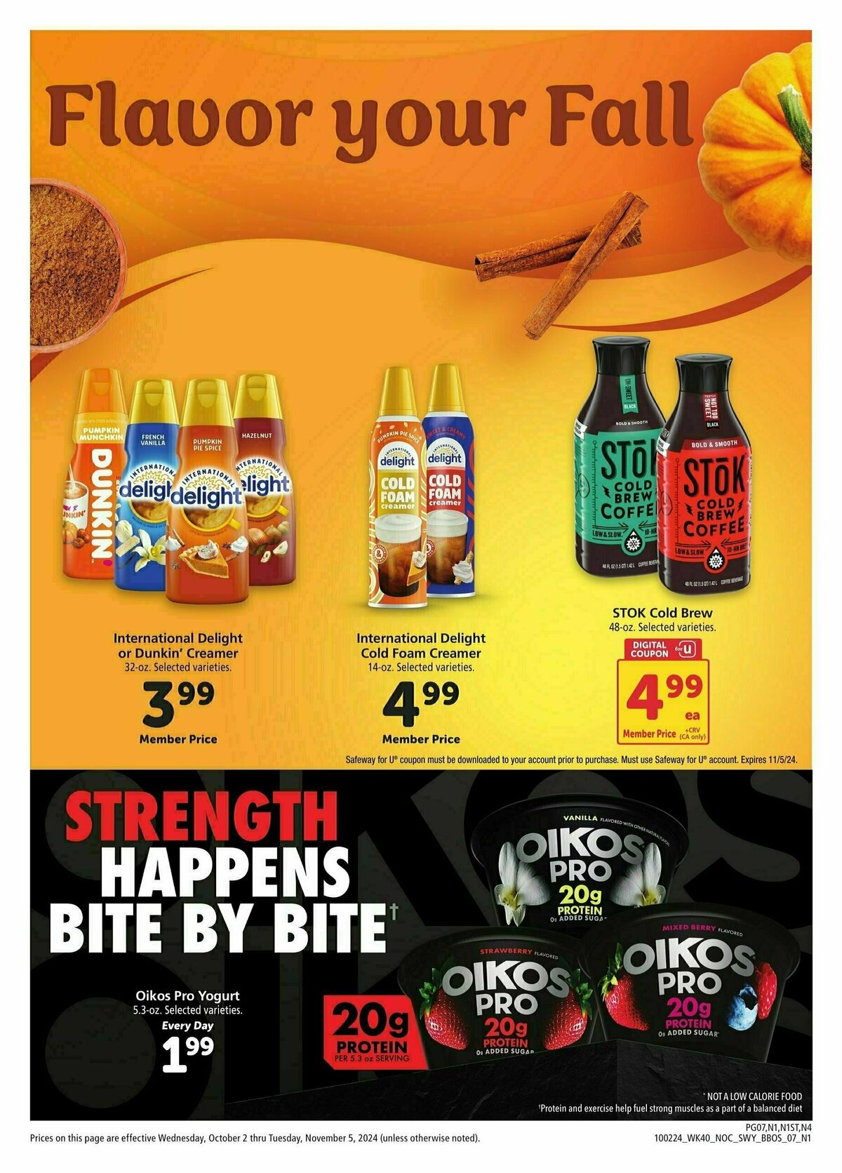 Safeway Big Book of Savings Weekly Ad from October 2