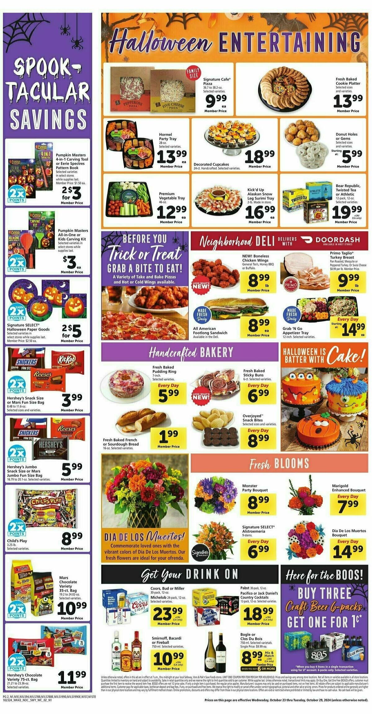 Safeway Weekly Ad from October 23