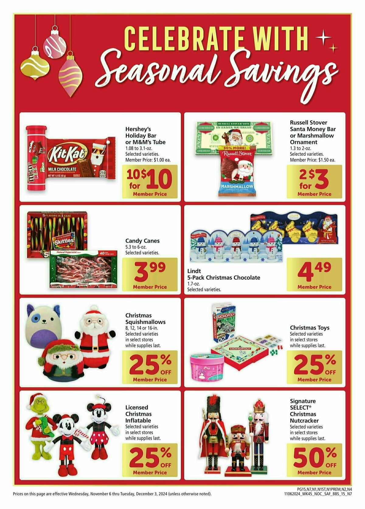 Safeway Big Book of Savings Weekly Ad from November 6