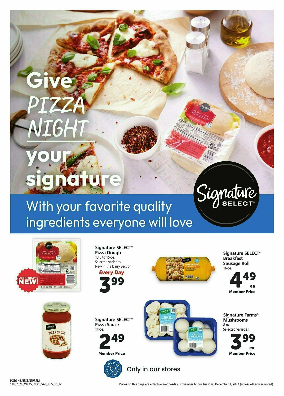 Safeway Big Book of Savings Weekly Ad from November 6