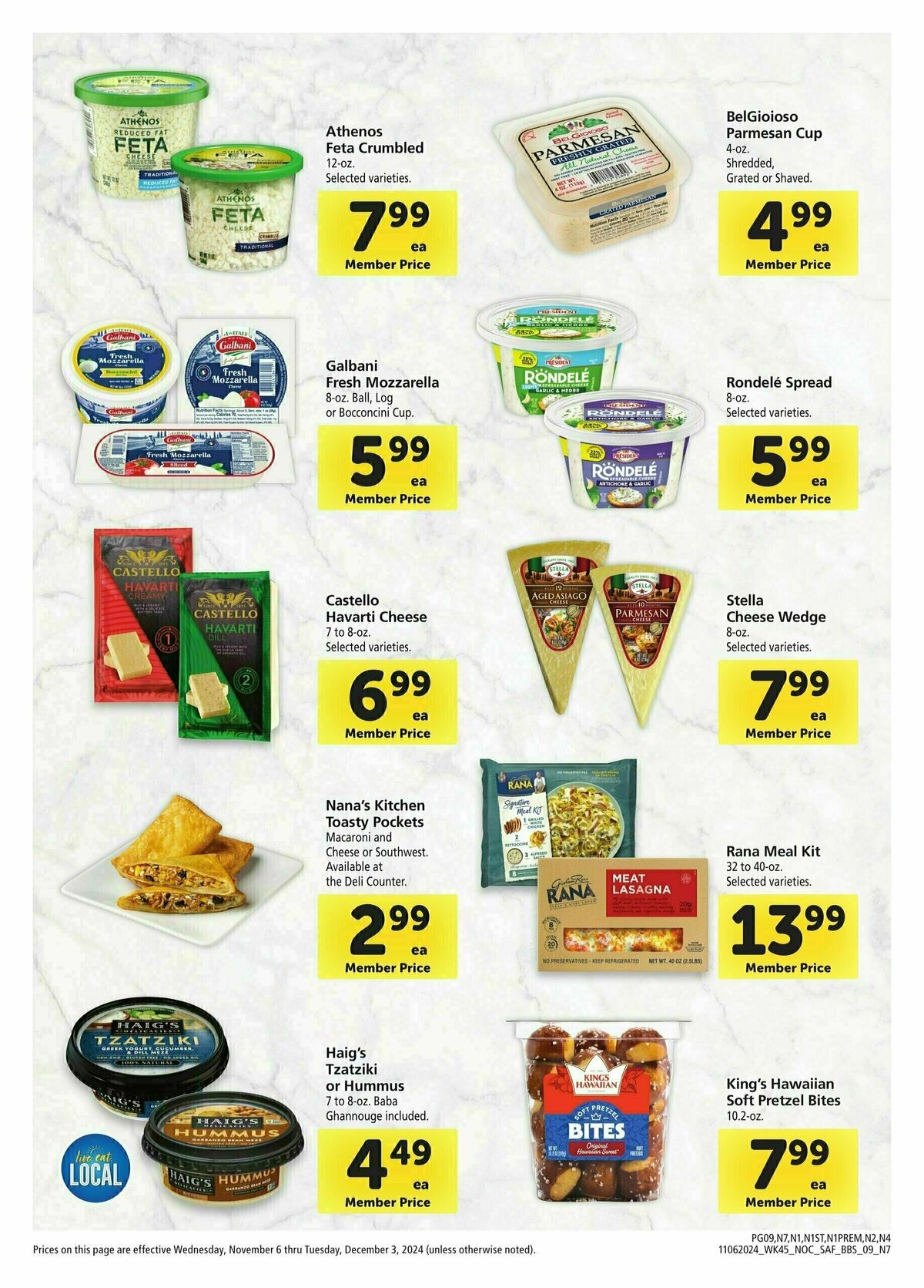 Safeway Big Book of Savings Weekly Ad from November 6