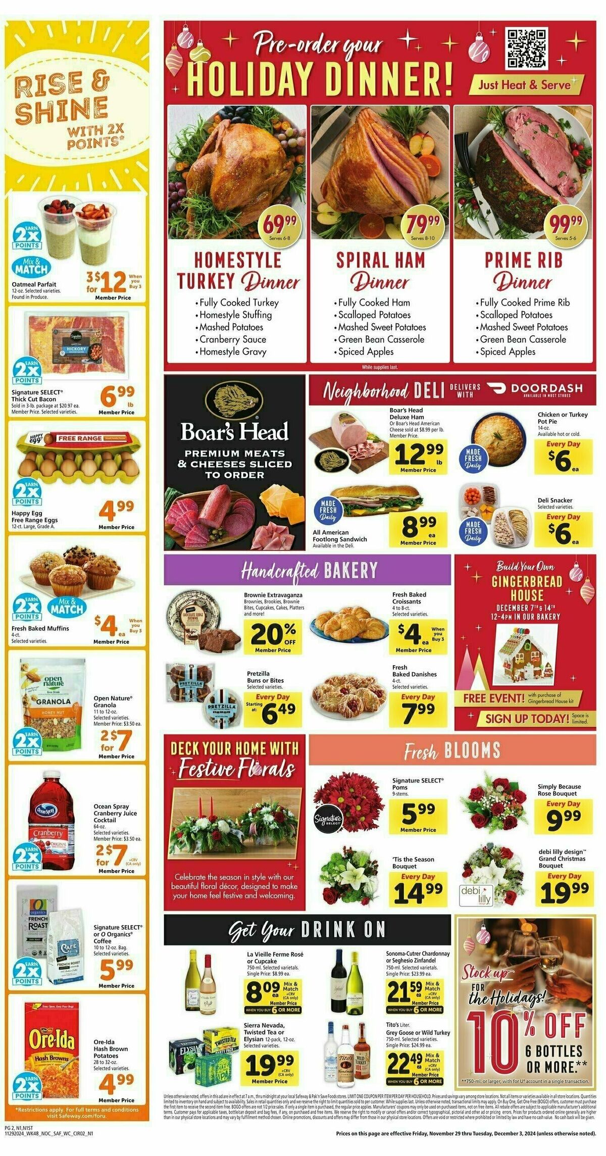 Safeway Weekly Ad from November 29