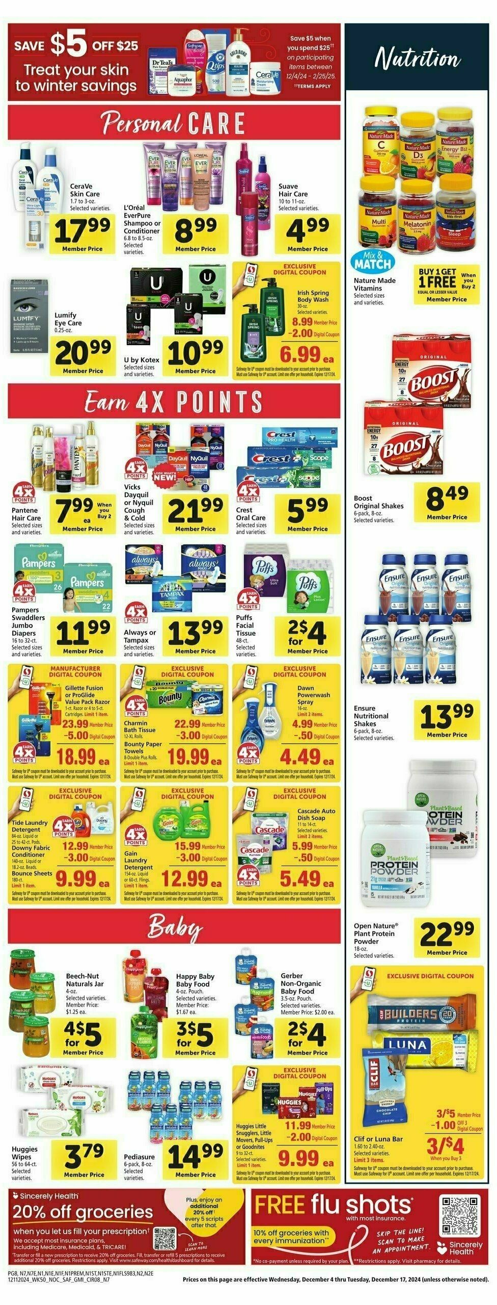 Safeway Weekly Ad from December 11