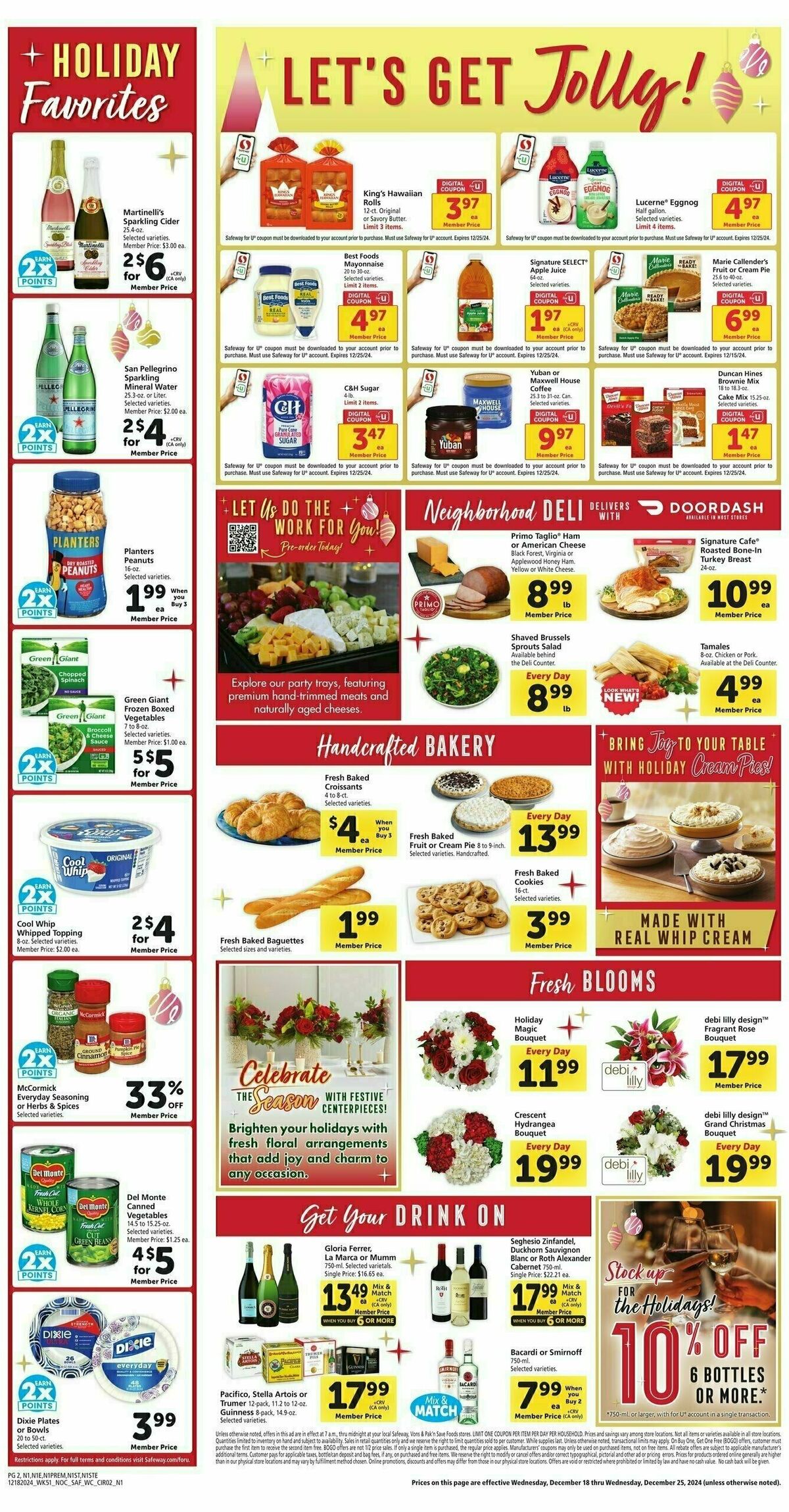 Safeway Weekly Ad from December 18