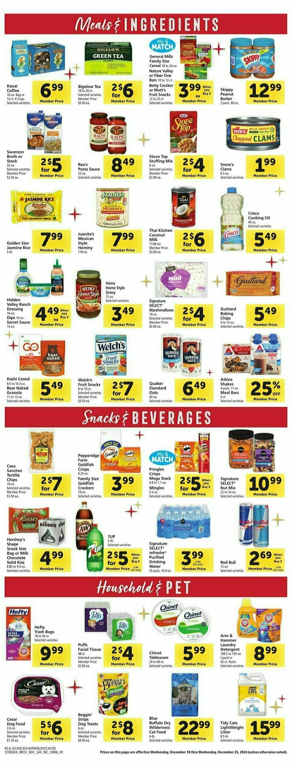 Safeway Weekly Ad from December 18