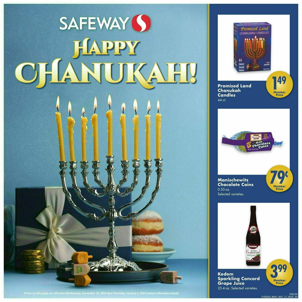 Safeway Specialty Publication Weekly Ad from December 18