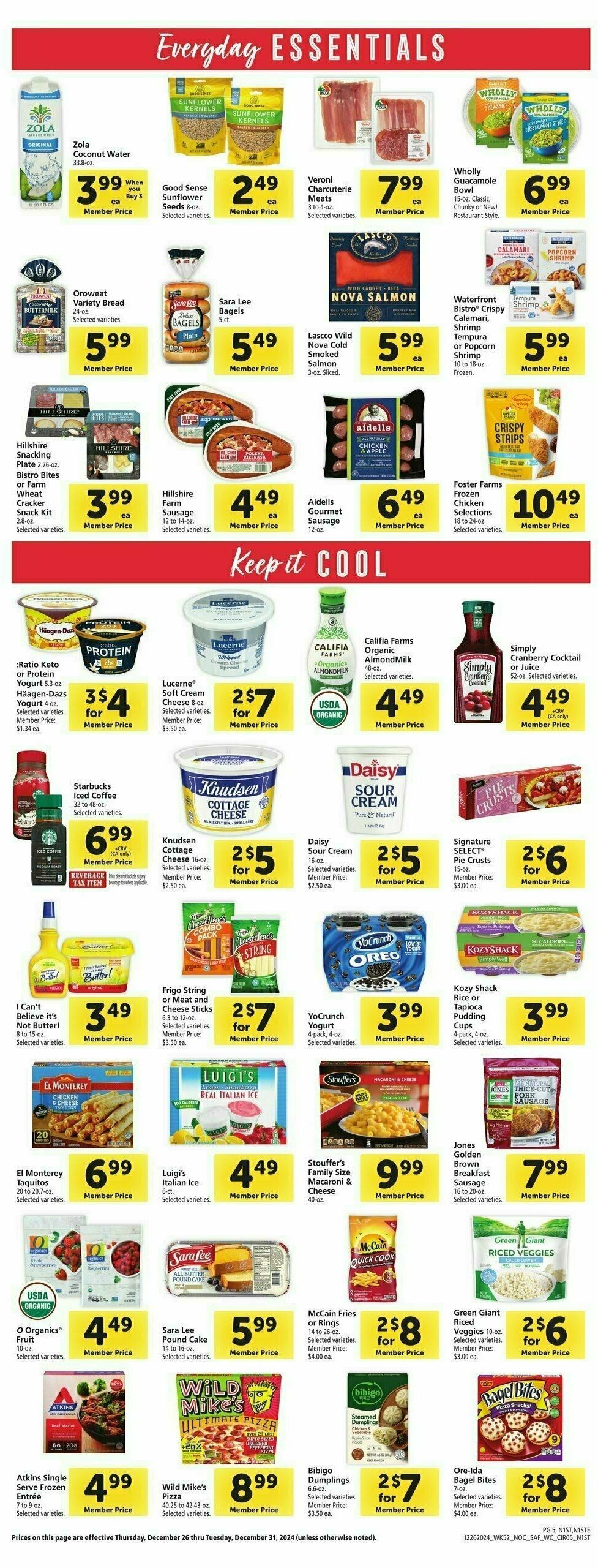 Safeway Weekly Ad from December 26