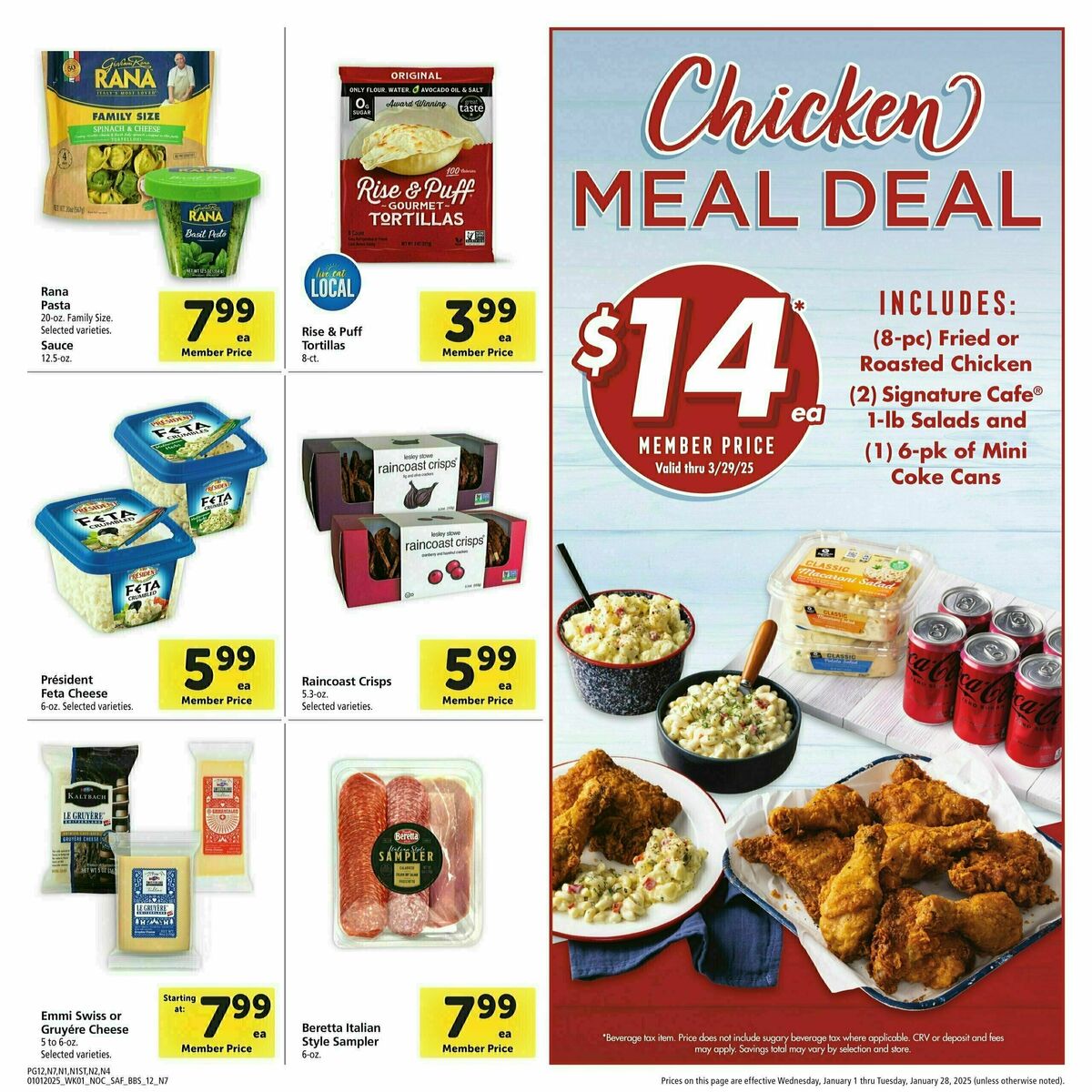 Safeway Big Book of Savings Weekly Ad from January 1