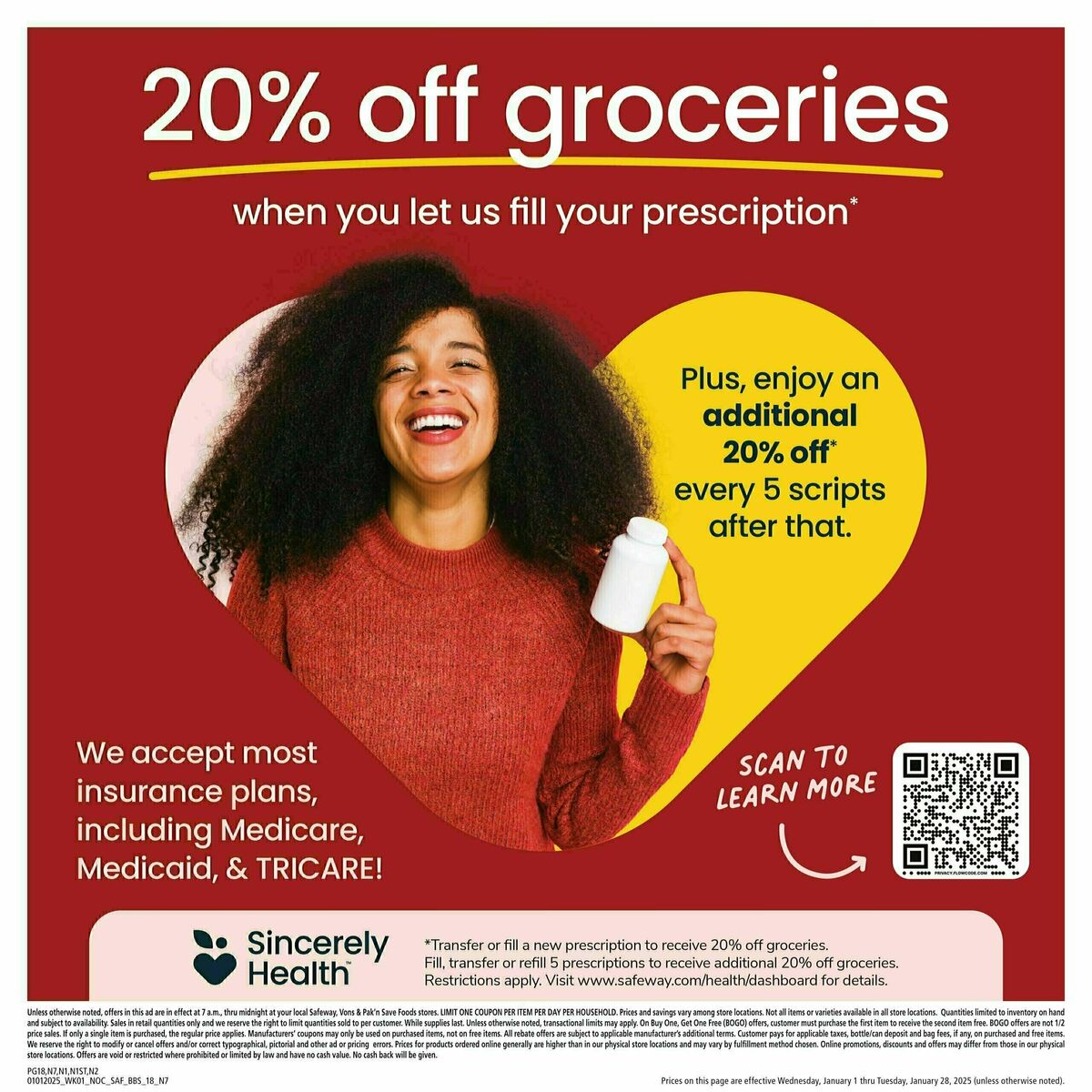 Safeway Big Book of Savings Weekly Ad from January 1