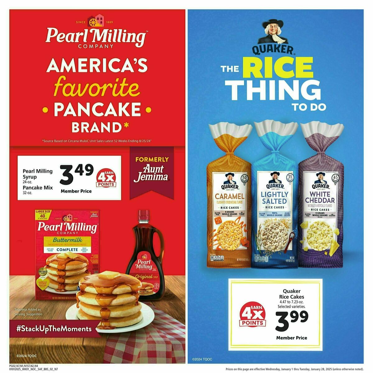 Safeway Big Book of Savings Weekly Ad from January 1