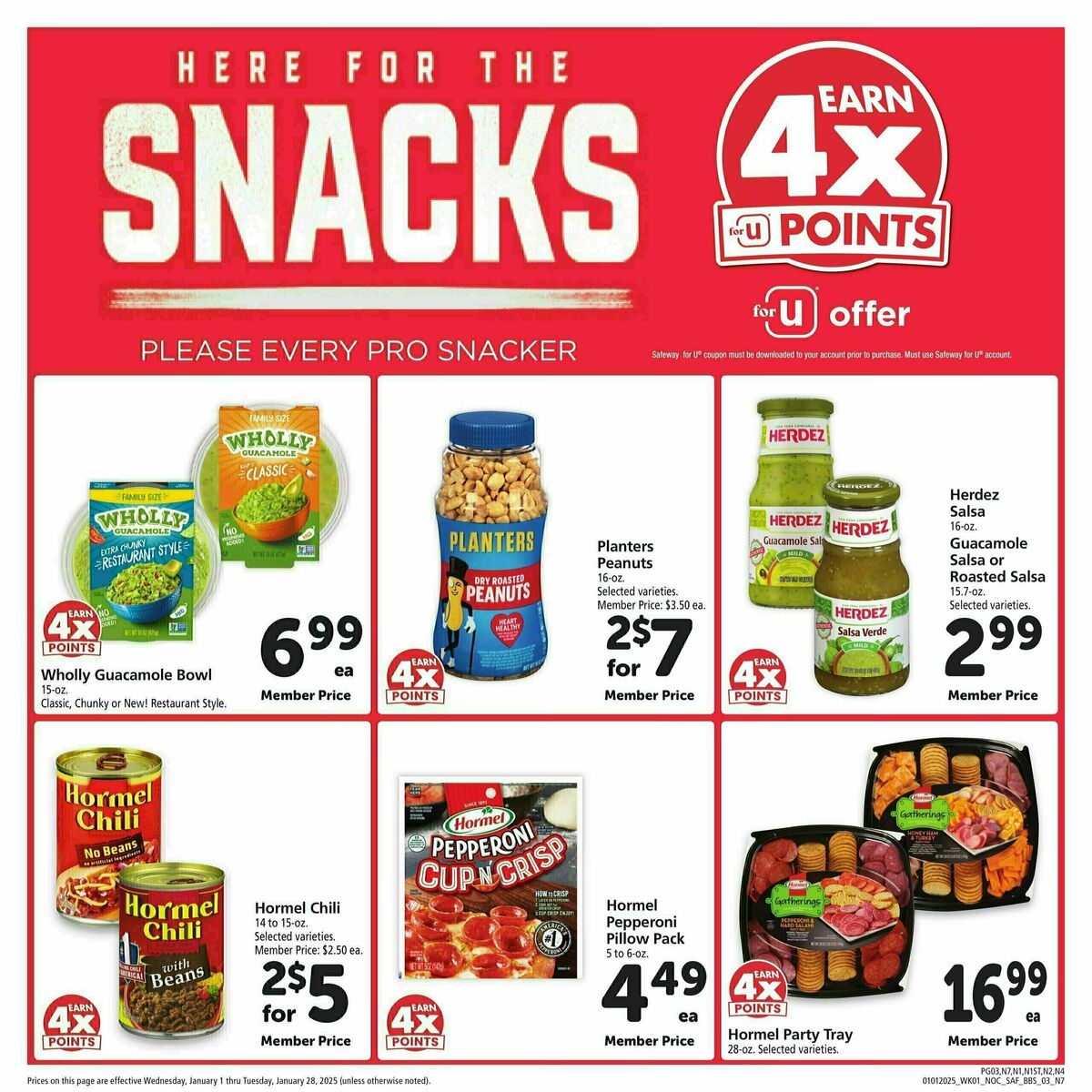 Safeway Big Book of Savings Weekly Ad from January 1