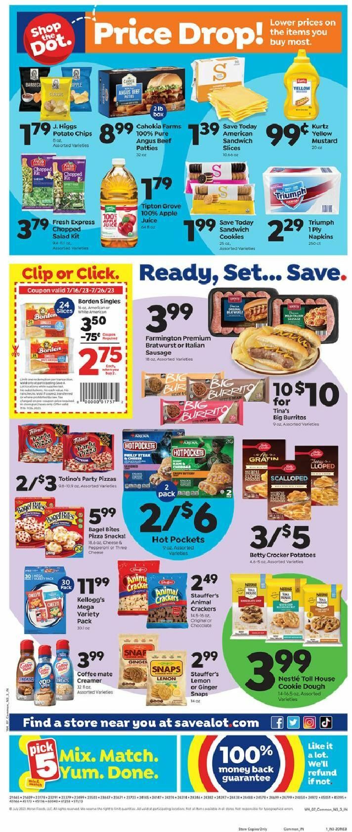 Save A Lot Weekly Ad from July 19