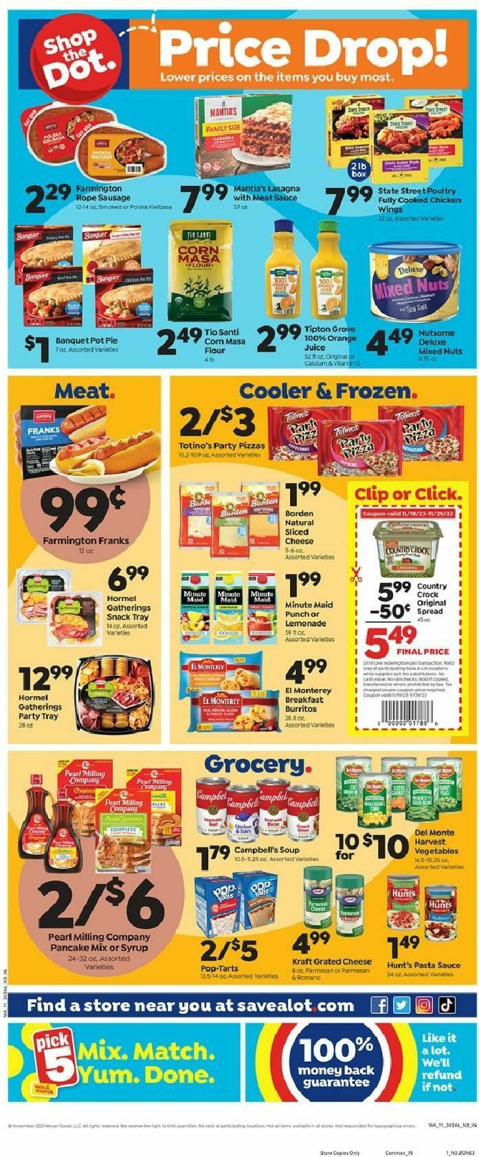 Save A Lot Weekly Ad from November 24