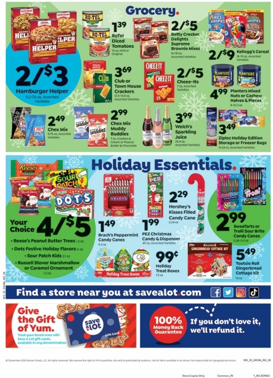 Save A Lot Weekly Ad from December 13