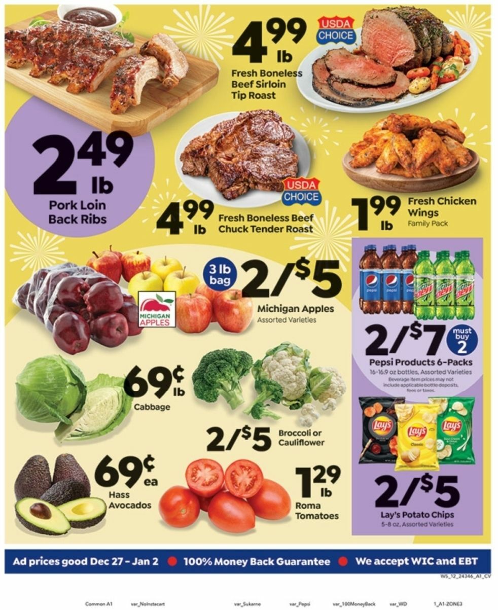 Save A Lot Weekly Ad from December 27