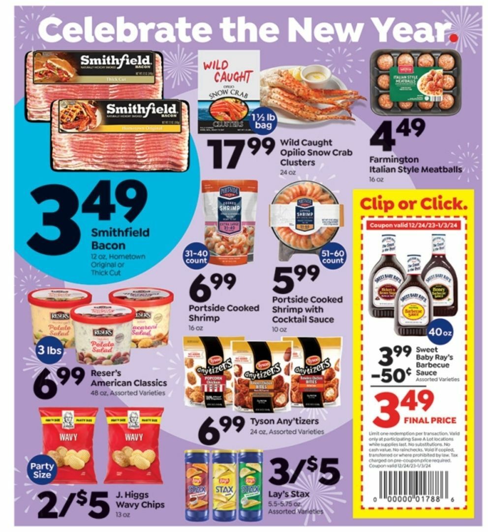 Save A Lot Weekly Ad from December 27