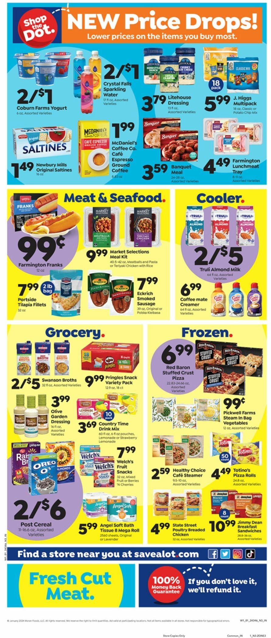 Save A Lot Weekly Ad from January 3