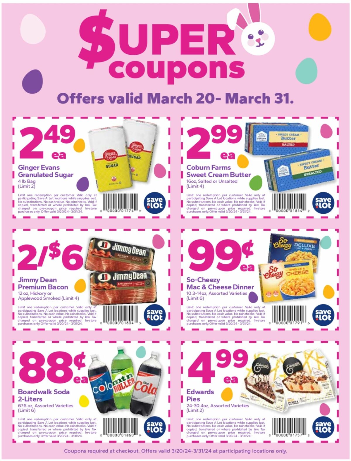 Save A Lot Weekly Ad from March 20