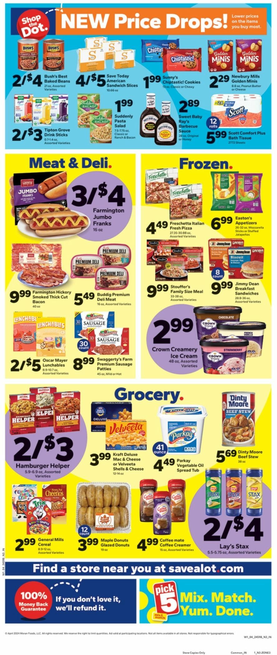 Save A Lot Weekly Ad from April 3