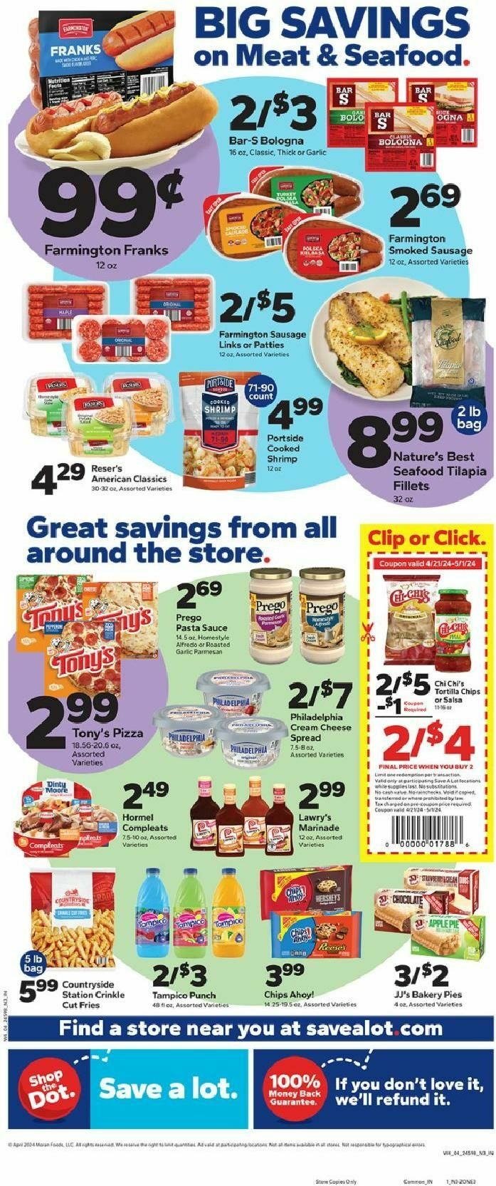 Save A Lot Weekly Ad from April 24