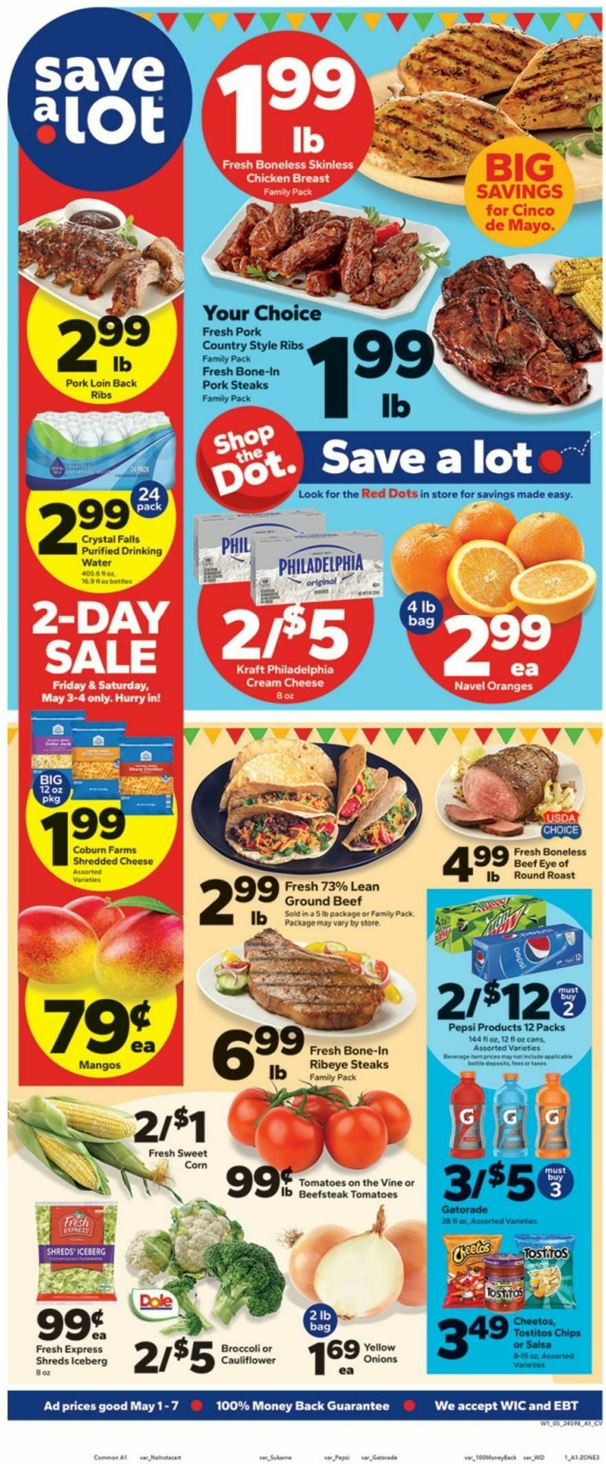 Save A Lot Weekly Ad from May 1