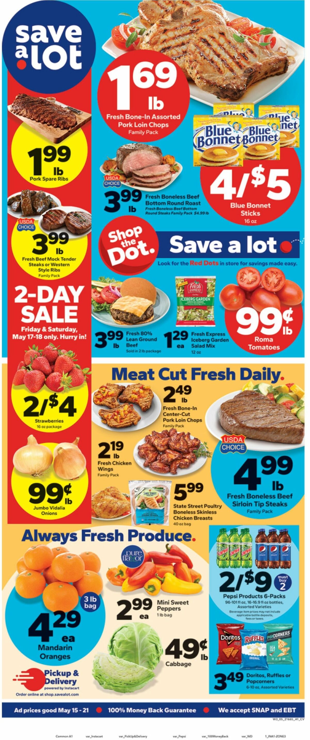 Save A Lot Weekly Ad from May 15