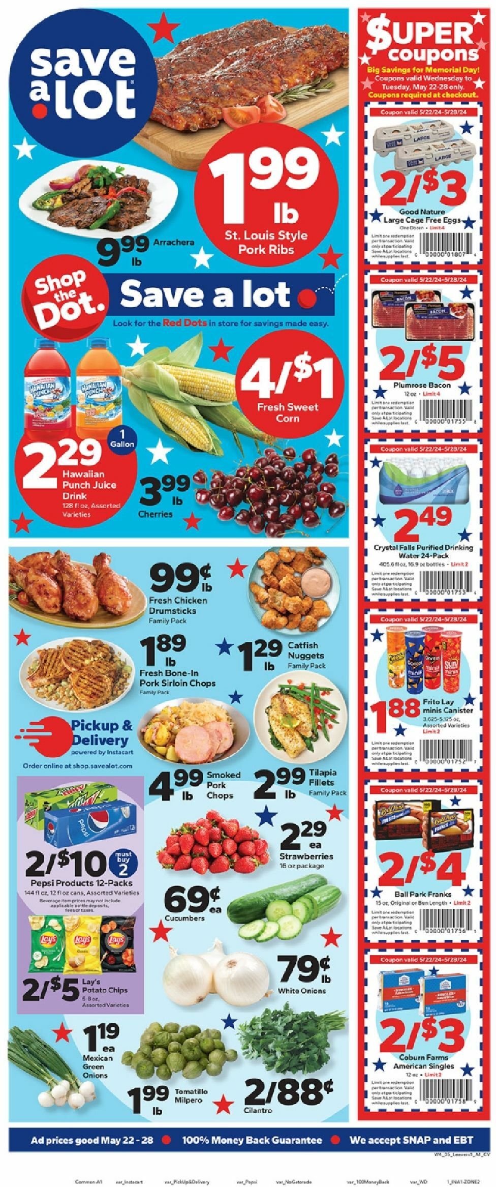 Save A Lot Weekly Ad from May 22