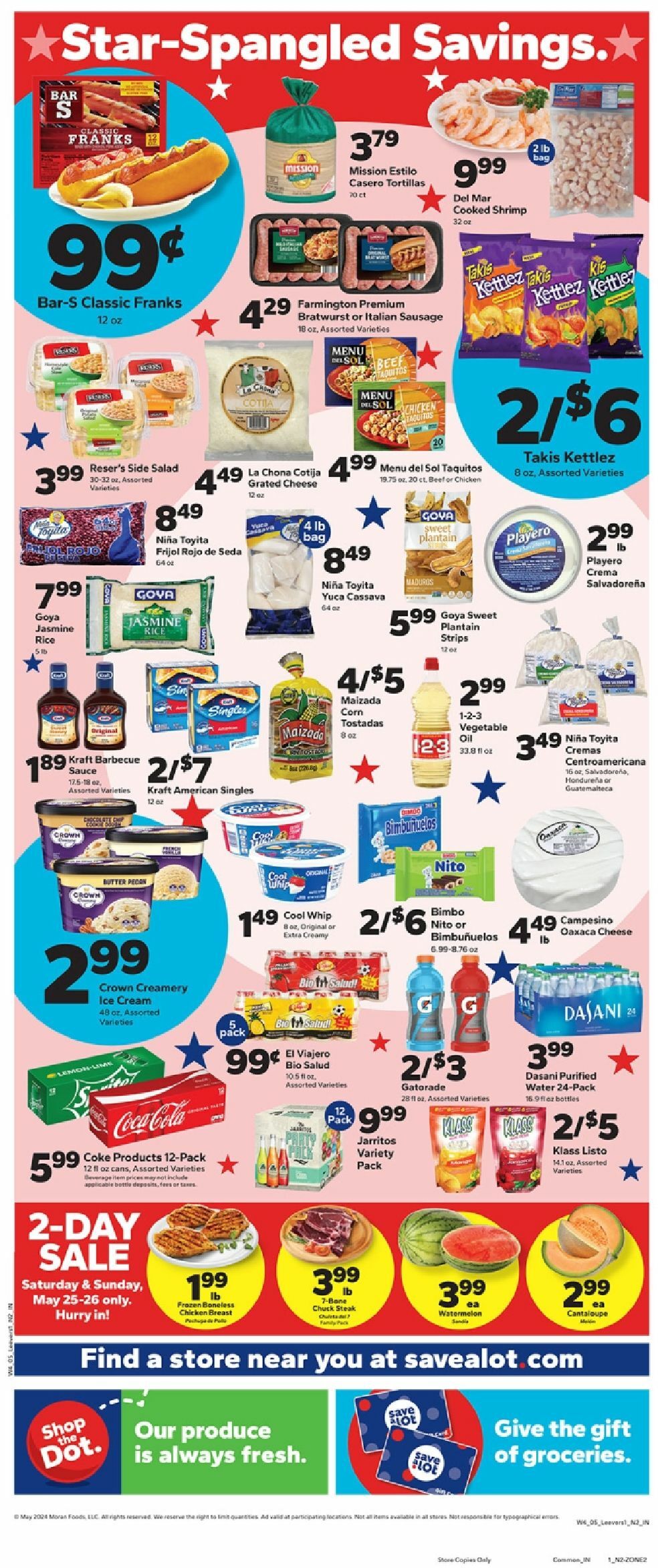 Save A Lot Weekly Ad from May 22